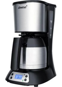 Steba KM F3 Thermo Filterkaffeemaschine | silber/schwarz
