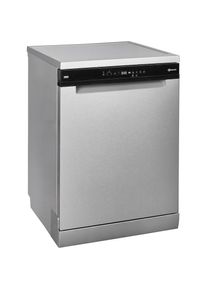 Bauknecht, Standgeschirrsp&uuml;ler &raquo;BKSV1 FBM&laquo; 15 tlg. Ma&szlig;gedecke, grau, SpaceClean