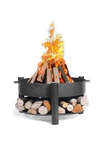 CookKing, Feuerschale &raquo;Montana&laquo; 88x45 cm, schwarz, Stahl,