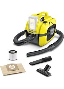 K&auml;rcher K&auml;rcher WD 1 Compact Battery Akku-Nass-/Trockensauger ohne Akku | gelb/schwarz