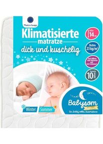 Babysom Babymatratze | wei&szlig;