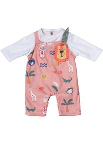 Baby Born, Puppenkleidung &raquo;Dschungel Strampler, 43 cm&laquo; mit Kleiderb&uuml;gel, bunt,