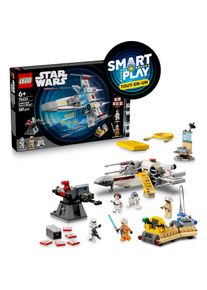 Lego , Konstruktionsspielsteine &raquo;SMART Play: Lukes Rot F&uuml;nf X-Wing (75423), Lego Star Wars &laquo; inklusive SMART Brick; mit Licht- und Soundeffekten, bunt