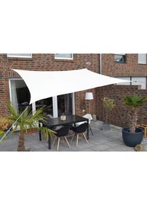 Floracord, Sonnensegel BxT: 300x250 cm, cremewei&szlig;, cremefarben, HDPE (High Density Polyethylen),