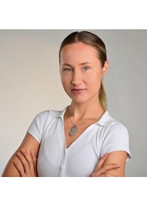 Adelia&acute;s Adelia ́s, Damen, Kettenanh&auml;nger &raquo;Unisex Anh&auml;nger &iquest; Gravuranh&auml;nger aus Edelstahl&laquo;, silber, Material: Edelstahl