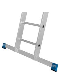 Krause, Schiebeleiter &raquo;STABILO&laquo;, silberfarben, Aluminium, 2x9 Sprossen