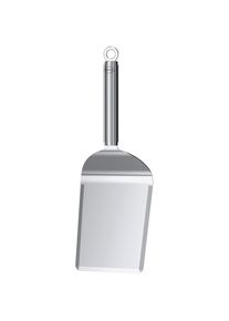 R&ouml;sle R&Ouml;SLE, Grillspachtel &raquo;Plancha, 25431&laquo; mit abgerundeten Ecken zum Wenden von Grillgut, Edelstahl 18/10, silberfarben, Edelstahl 18/10,
