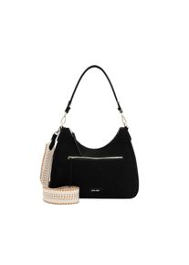 SURI FREY, Damen, Beuteltasche &raquo;Beutel SFY Christy&laquo;, black 100, B/H/T: 31 cm x 26 cm x 11 cm 0, Feinsynthetik in sch&ouml;nem Design