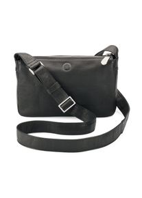 Sonnenleder kleine Umh&auml;ngetasche Schwarz