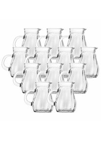 St&ouml;lzle, Wasserkrug &raquo;Krug Salzburg 0,2 l 12er Set transparent&laquo;, transparent,