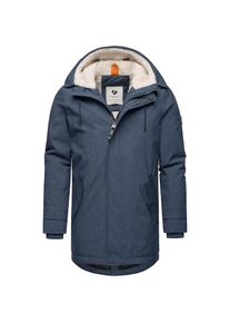 Ragwear, Herren, Kurzmantel &raquo;Kurzmantel Mr Smithem YOUMODO&laquo;, Navy, M, Herren Kurzmantel mit gro&szlig;er verstellbarer Kapuze