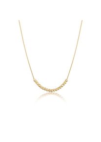 Elli, Damen, Kette mit Anh&auml;nger &raquo;Halskette Kugel Elemente 925 Sterling Silber&laquo;, Gold, Halskette f&uuml;r Damen verleiht jedem Outfit einen eleganten Touch