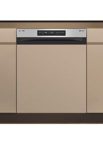 Bauknecht, teilintegrierbarer Geschirrsp&uuml;ler &raquo;BKSV1 PBM&laquo; 15 tlg. Ma&szlig;gedecke, schwarz, SpaceClean