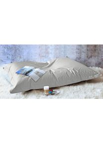 Kinzler, Sitzsack &raquo;XXL Outdoorf&auml;hig&laquo; 1 Stk. tlg. Uni Farben, Outdoor geeignet, ideal im Wohnzimmer & Kinderzimmer, grau, Polyester,