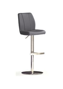 MCA furniture, Bistrostuhl &raquo;BARBECOOL Barhocker Bistrostuhl Tresenhocker&laquo; () mit R&uuml;ckenlehne,Bodenplatte rund, 360&deg; drehbar, Sitzh&ouml;he von 56-81 cm, 