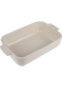 Peugeot Auflaufform rechteckig ecru 22 cm, Auflaufform, Beige