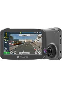 NAVITEL RE 5 DUAL Full HD Grey (Eingebautes Display, Bluetooth, Nachtsicht, Eingebautes Mikrofon, Full HD), Dashcam, Grau