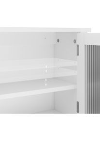 Relaxdays, Badezimmerschrank, Badschrank (42 x 18 x 52 cm)