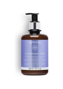 Apivita, Gesichtsreinigung, Reinigungsschaum Gesicht und Augen mit Olive und Lavendel 300ml (Reinigungsschaum, 300 ml)