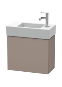 Duravit, Waschbeckenunterschrank, Waschtischunterbau L-CUBE 400x480x240mm Ans rechts basalt matt (48 x 40 x 24 cm)