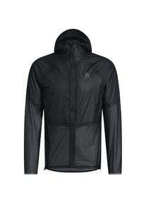 Odlo, Herren, Laufjacke, Isolierte und wasserdichte Dual Dry Performance Knit Laufjacke (S), Schwarz, S