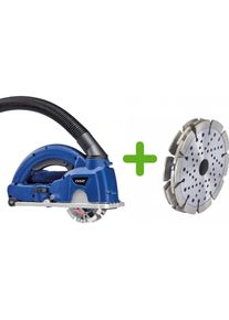 Carat, Fr&auml;se, MZSLB1255X SL-1255 DUSTEC Nuts&auml;ge + Rohrabschneider &Oslash;125x22,23MM