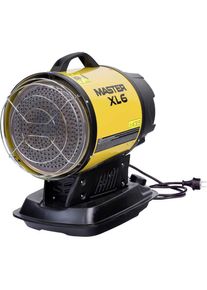 MCS Infra Heizger&auml;t Master XL 6, Heizl&uuml;fter, Gelb, Schwarz