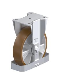 Blickle, M&ouml;belrollen, 924993 BH-ALB 200K-FS Stahlblech-Bockrolle Rad-Durchmesser 200 mm Tragf&auml;higkeit