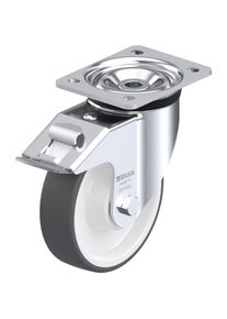 Blickle, M&ouml;belrollen, 739344 LK-POTH 160K-FI Lenkrolle mit Feststeller Rad-Durchmesser 160 mm