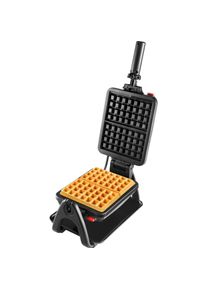 Tefal King Size 4in1 Waffeleisen (WM755D), Waffeleisen, Schwarz, Silber