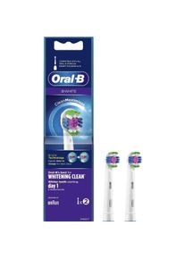Oral-B, Zahnb&uuml;rstenkopf, BRUSH HEAD EB18-2 3D WHITE (2 x)