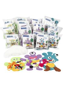 Creativ Company Funny Friends, Handarbeitsset, Mehrfarbig