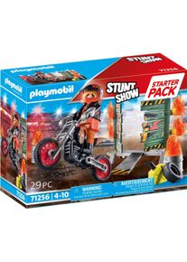 Playmobil Motorrad mit Feuerwand (71256, Playmobil Stuntshow)