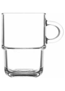 LAV Szklanki do kawy i herbaty zestaw szklanek 350 ml 6 sztuk 129673, Tasse, Mehrfarbig
