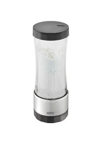 Gefu Puderzuckerm&uuml;hle Dispenso /Silber, Pfefferm&uuml;hle + Salzm&uuml;hle, Schwarz, Silber