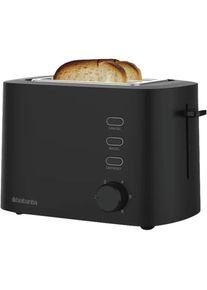 Brabantia BBEK1027, Toaster, Schwarz