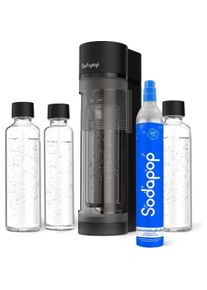 SODAPOP Logan, Wassersprudler, Schwarz