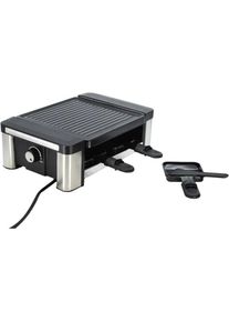 Fritel RACLETTE GRILL RG2130, Racletteofen, Schwarz, Silber