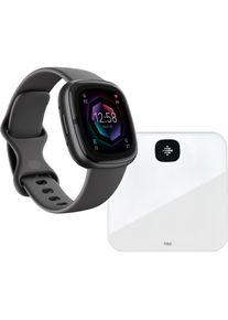 FITBIT Sense2 + Aria Air (40.30 mm), Smartwatch