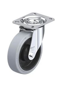 Blickle, M&ouml;belrollen, L-POEV 125KA-SG (L-POEV 125K-SG), Roller, 625 kg, Grau, Stahl, Deutschland, 1 St