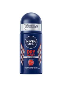 NIVEA MEN, Deo, Deo Roll-on Dry Impact Multipack 6 x 50 ml (Roll-on, 72 ml)