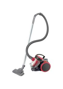 Lentz Staubsauger 700W Schwarz/ Rot Staubsauger, Staubsauger, Rot, Schwarz