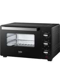 Beko BMOF30B Elektroherd Umluftbetriebenes Kochen 30, Kleinbackofen, Schwarz