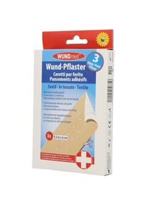 WUNDmed, Pflaster, Pflaster beige 6,0 cm x 0,5 m, 3 St. (3 x)