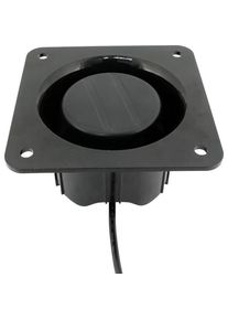 VISATON DK 97 EB - 8 Ohm Druckkammerlautsprecher Schwarz 1 St., Lautsprecher Bauteile, Schwarz