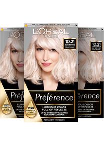 L'Or&eacute;al L'OR&Eacute;AL PARIS Coloration &raquo;PR&Eacute;F&Eacute;RENCE HAARFARBE&laquo; dauerhafte Haarcoloration mit 100% Grauabdeckung