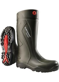 Gummistiefel Dunlop "Purofort+", Damen, Gr. 47, gr&uuml;n, Obermaterial: 100% Textilmaterial TEXMAT., Schuhe Gummistiefel