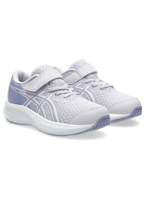 Laufschuh asics "PATRIOT 14 PS", Kinder, Gr. 27, lila (lila hint, wei&szlig;), Synthetik, Schuhe Laufschuh, f&uuml;r Kinder