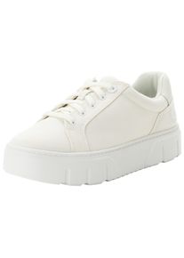 Sneaker Timberland "LAUREL COURT LOW LACE UP SNEAKER", Damen, Gr. 36, wei&szlig; (wei&szlig; canvas), Textil, Schuhe Sneaker