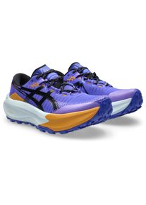 Trailrunningschuh asics "TRABUCO MAX 5", Herren, Gr. 48, cobalt burst, schwarz, Synthetik, Textil, Schuhe Trailrunningschuh